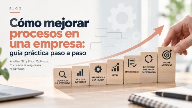 Cómo mejorar procesos en una empresa: guía práctica paso a paso